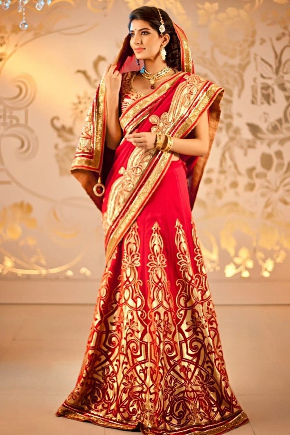 Váy múa Ấn Độ Trang phục Nguyên Ngọc