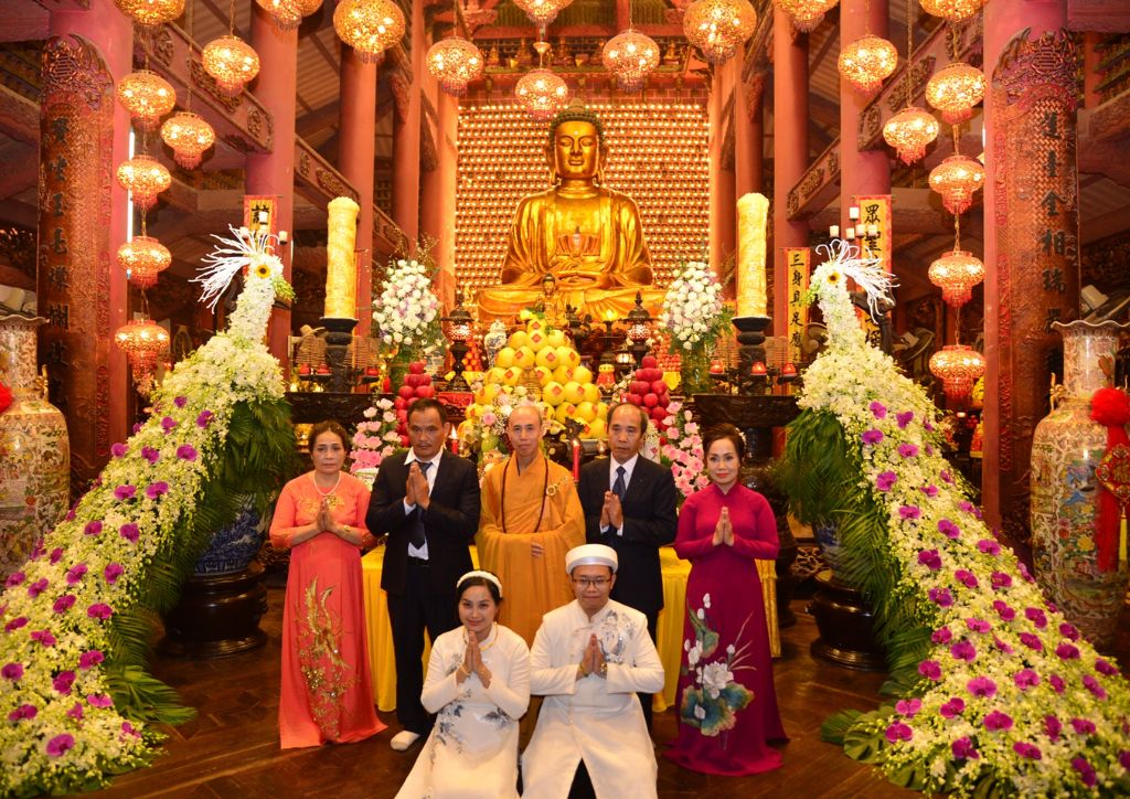 Khám phá nghi thức lễ Hằng Thuận trong đám cưới Phật Giáo 2