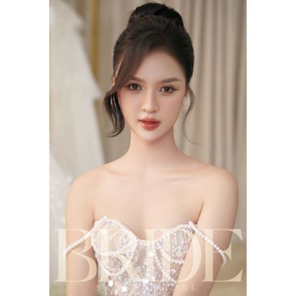 Makeup cô dâu tone Trung Quốc