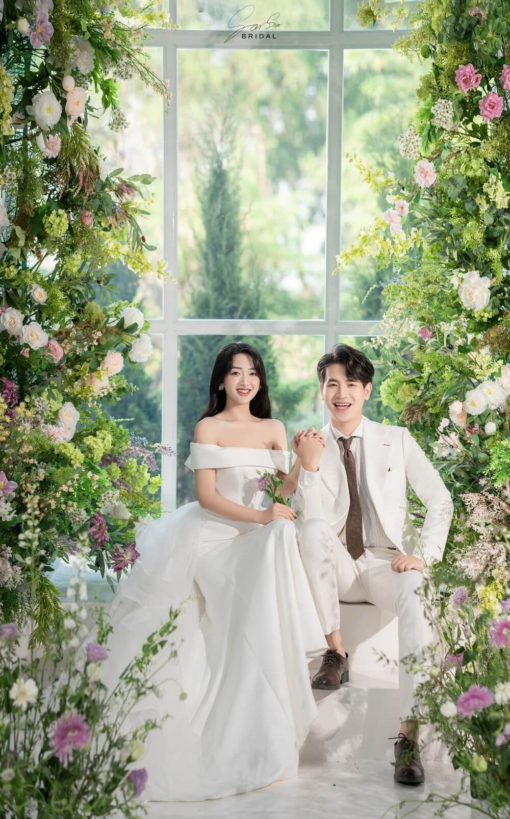 Concept chụp ảnh cưới Hàn Quốc ở phim trường