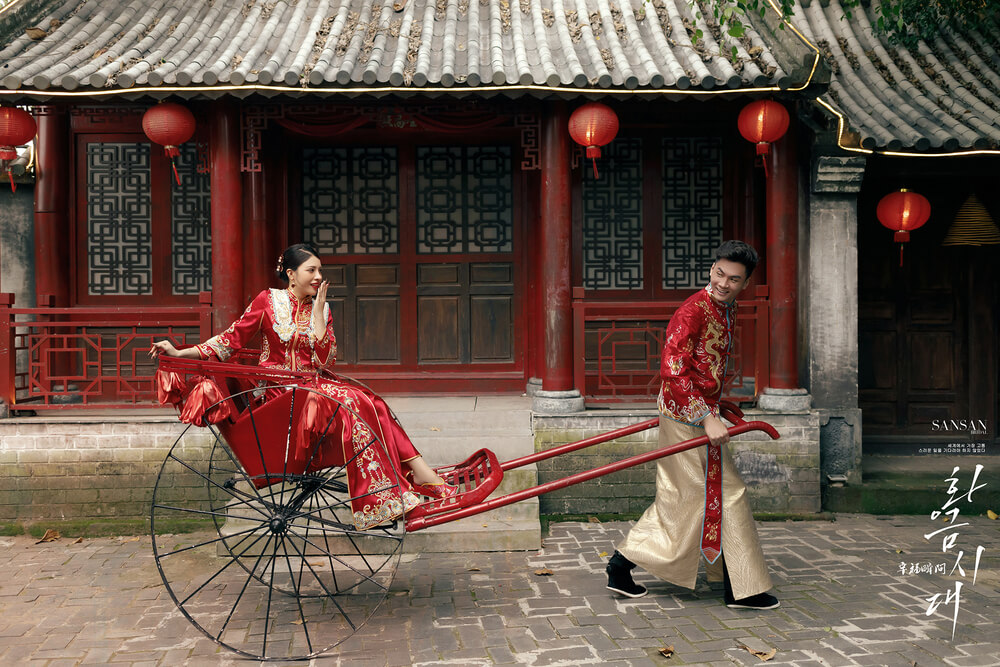Concept chụp ảnh cưới Trung Hoa
